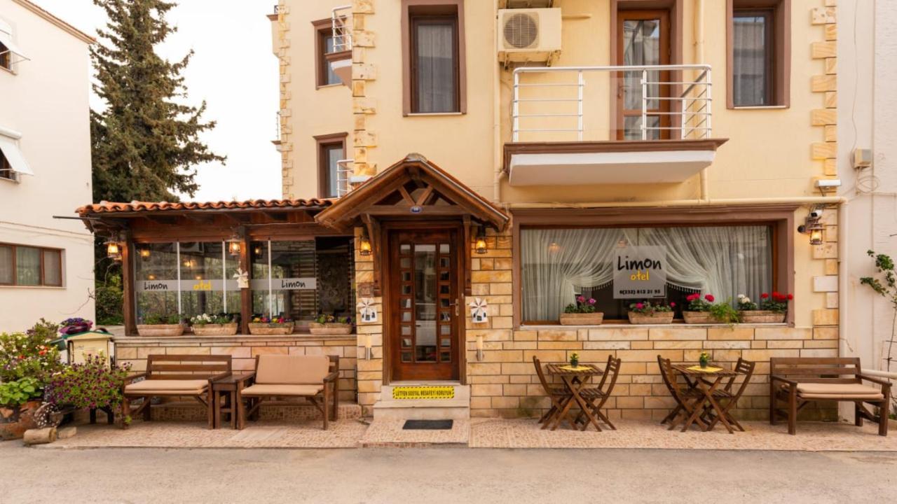 Limon Otel Foça Exteriör bild