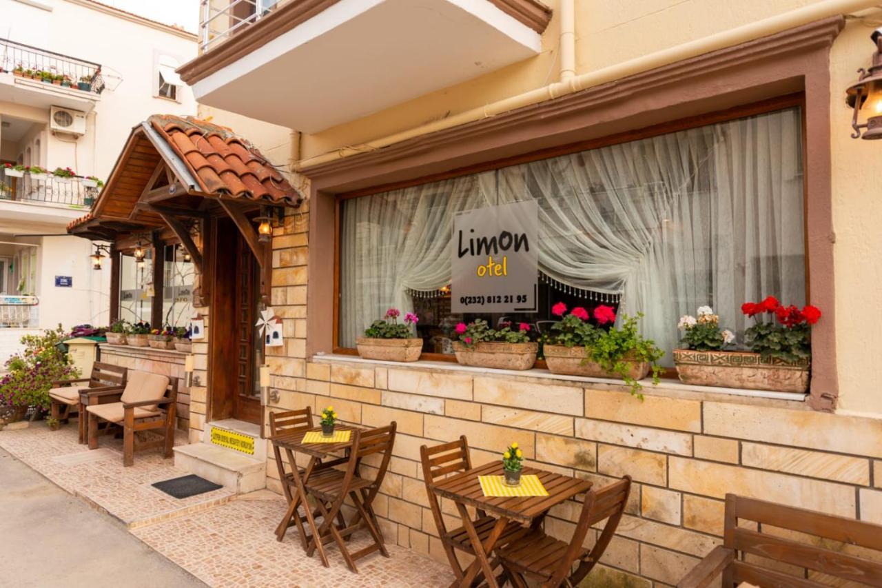 Limon Otel Foça Exteriör bild